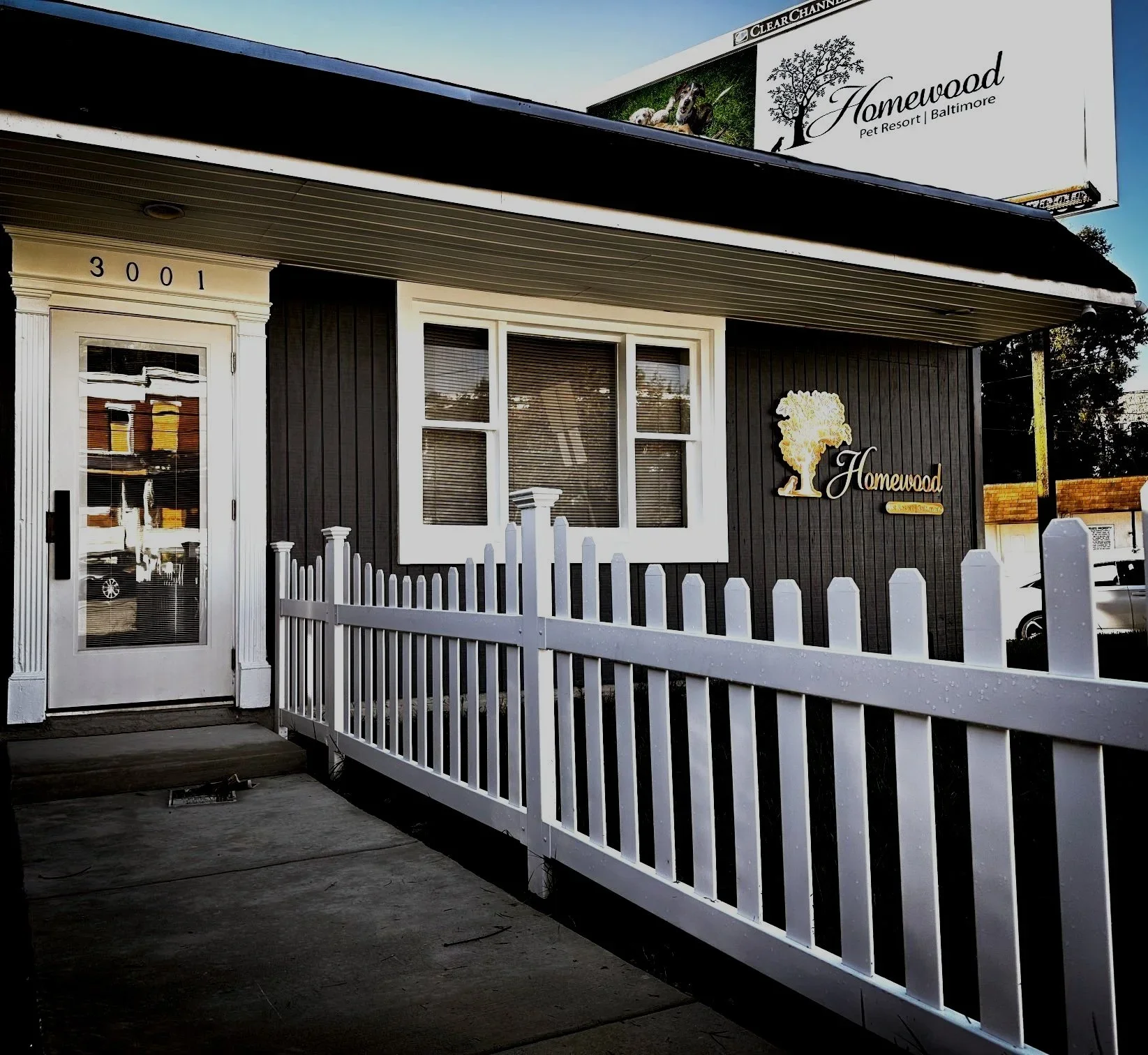 The original Homewood Pet Resort at 3001 Wilkens Avenue